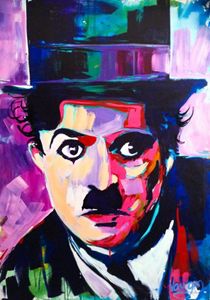 Charlie Chaplin Canvas