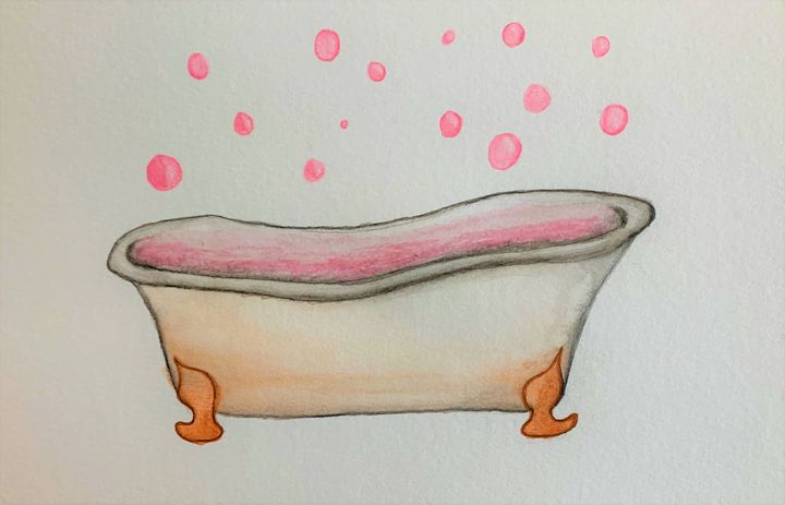 Pink Bubble Bath - MJ Shepard