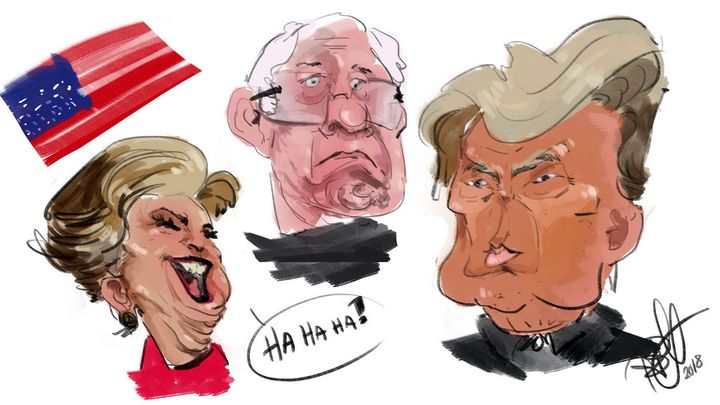 "Politics" - Ragtime Illustrations