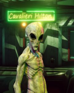 Alien at the Cavalieri Hilton - Thomas Hauser