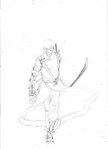 Armed Snow Swordsman