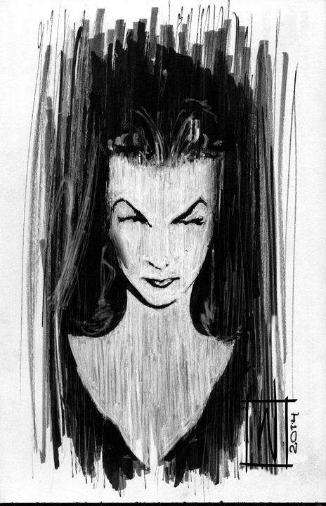 Kiss of A Spider - Dru Woodard ::: Illustrator