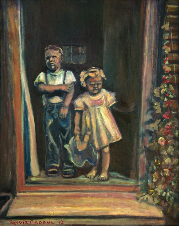 Children at Door - For the Lovers of Art