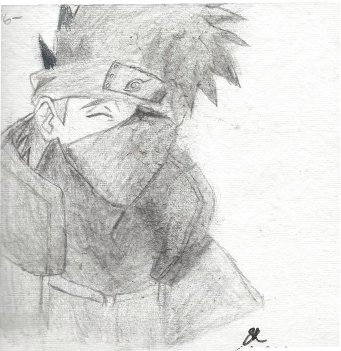 Drawing of Kakashi (naruto). - manga - Drawings & Illustration, Childrens  Art, Comics - ArtPal