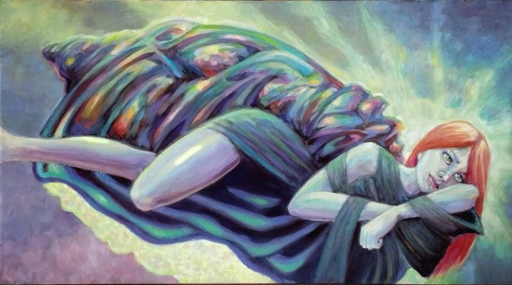 Snail - Alex Smirnov - Paintings & Prints, People & Figures, Female ...