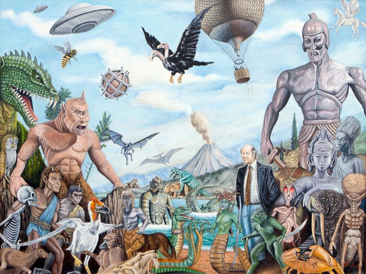 The World Of Ray Harryhausen Tony S Art Paintings Prints People Figures Animation Anime Comics Animation Artpal