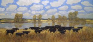 "Cows, Clouds, Sunshine"