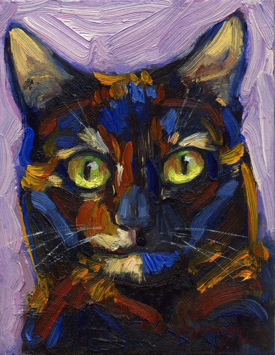 "Snickerdoodle" - A Tortie Cat - Poppenga