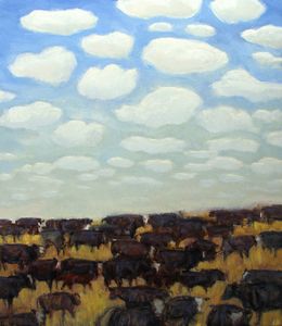 "Herds of Cows and Clouds"