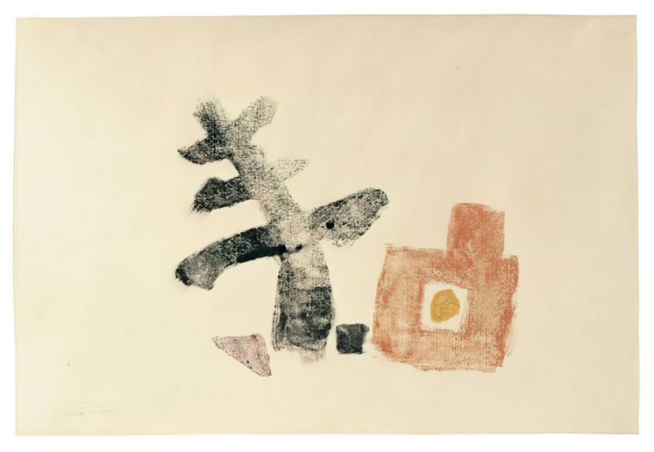 11.5.50 - 1950 - Julius Bissier - Paintings & Prints, Abstract, Organic ...