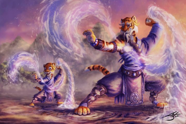 Shaolin Kung Fu Water Tigers - Artistic Jax