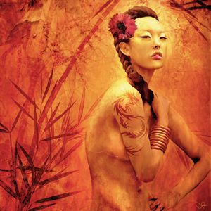 Bathing Geisha