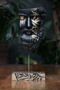 Zeus Statuette Black Custom