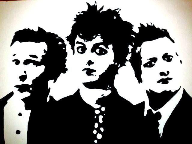 Green Day Pop Art Canvas - Natasha - Paintings & Prints, Entertainment,  Music, Punk-Pop - ArtPal