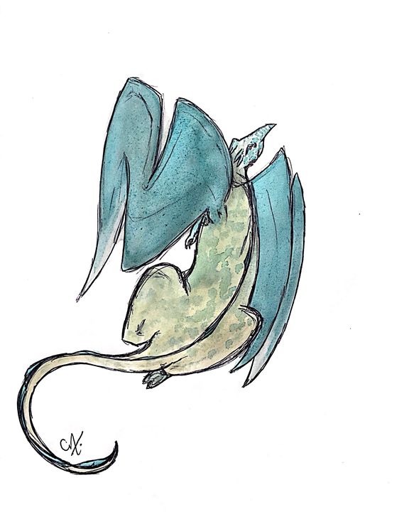 Sky Flyer - Dragon Blue