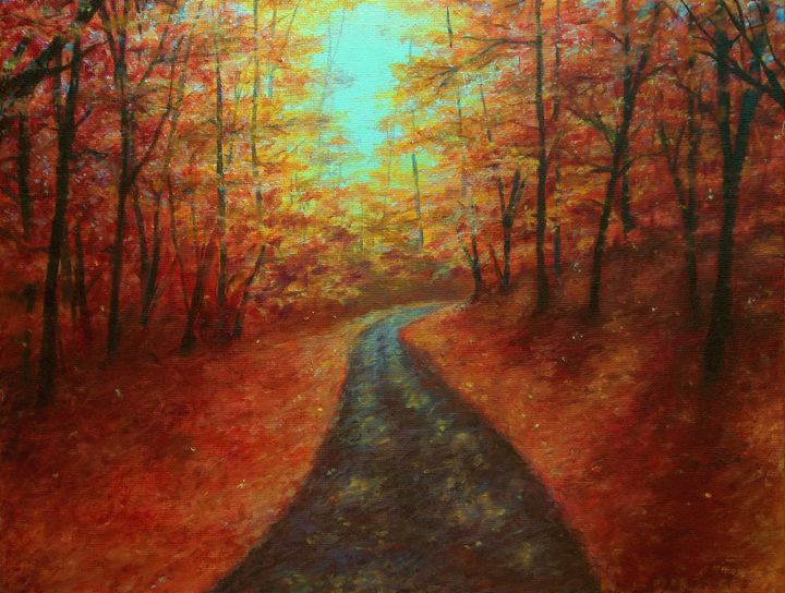 Autumn Forest Path - julgem_art