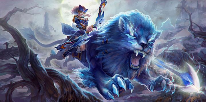 MIRANA DOTA 2 ART - COOL SHIT - Digital Art, People & Figures