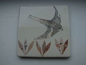 bird and seed tile