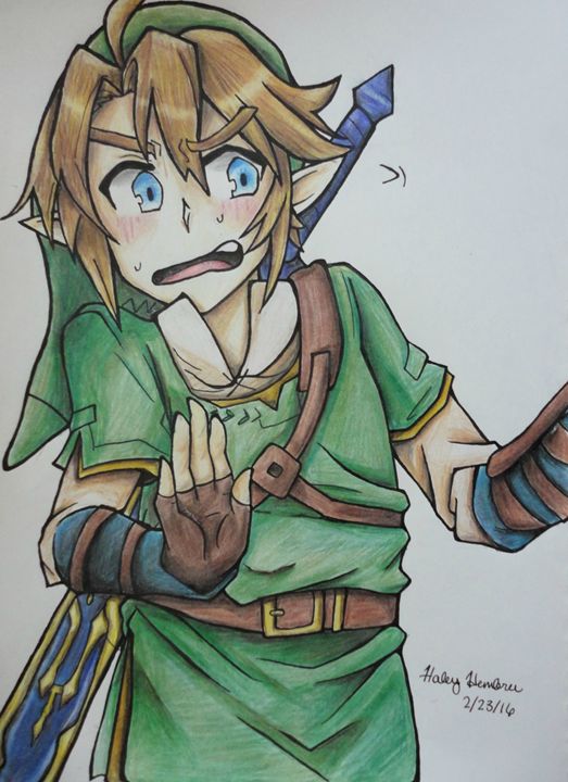 link from legend of zelda drawn by eiichiro oda one  Stable Diffusion   OpenArt