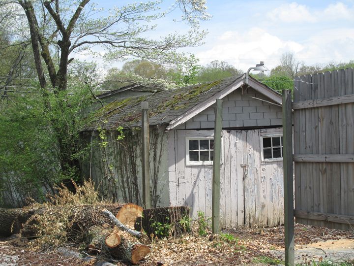Old work shed - RAG