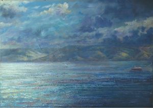 Morning at the Lake of Galilee