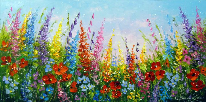 Field of flowers - Olha Darchuk