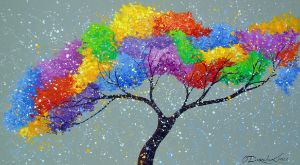 A colorful tree of luck