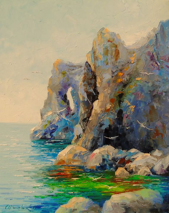 The rocks on the shore - Olha Darchuk