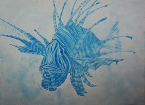 Blue Lionfish