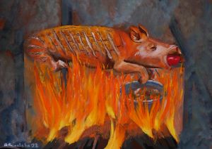 Pork on fire - A.Sugalska