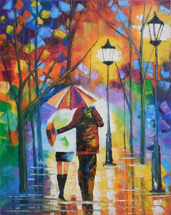 Couples Path - Kim Castor - Paintings & Prints, People & Figures, Love ...