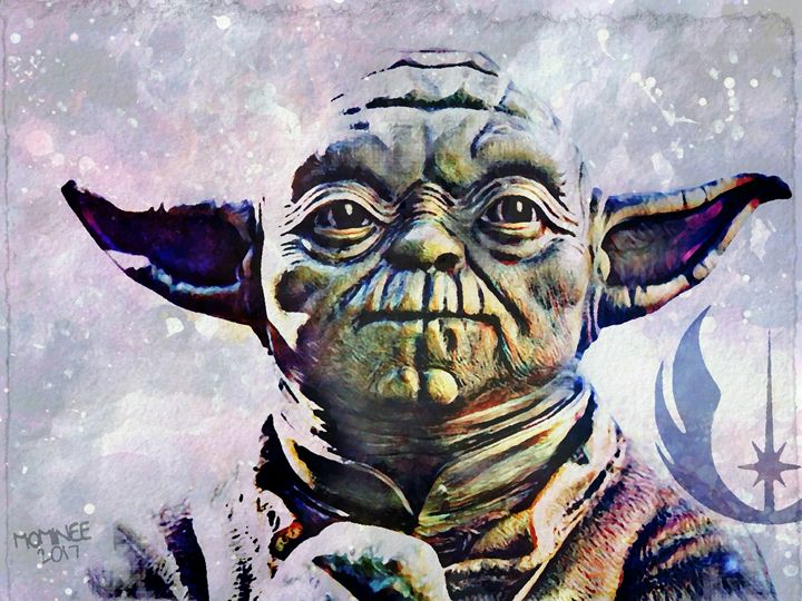 Yoda Galaxy - MOMINEE ART
