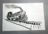 Steam Train - Charcoal