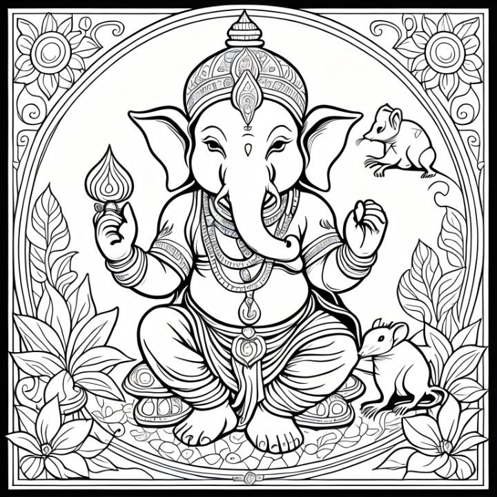 Easy Drawing Of Lord Ganesha Pencil Sketch Of Ganesha Drawing - Easy Ganesh  Drawing | Ganesha drawing, Easy drawings, Art drawings sketches simple