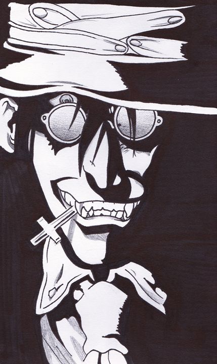 Hellsing Alucard Art Print by Prince Of Darkness