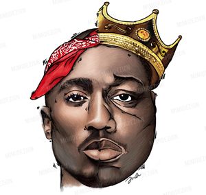 Tupac Shakur & Notorious B.I.G. Art