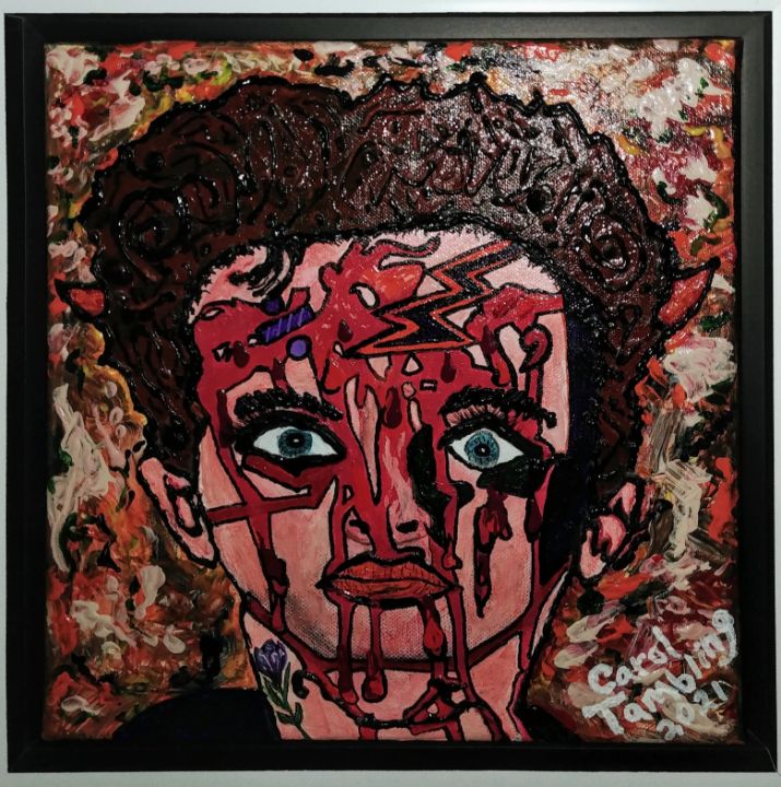 My Soul is Bleeding - Colorful, fun and whimsical - Paintings