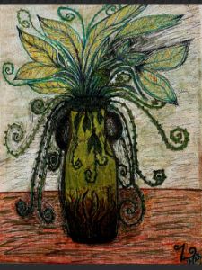 Donna's Green Vase - ZephyrCreations