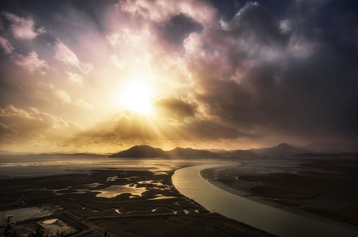 Suncheonman Sunset - Aaron Choi Photography