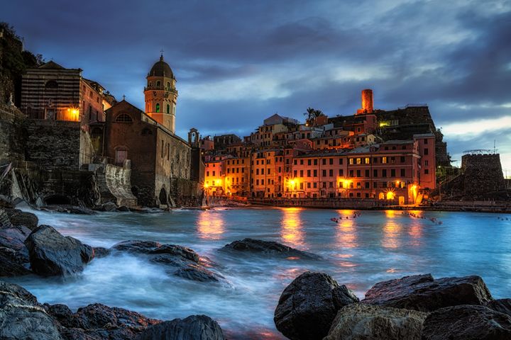 Vernazza at Sunset - Aaron Choi Photography