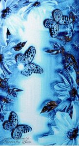 Butterfly Blue - Art On Wheels
