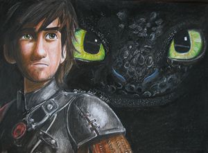 Hiccup and Toothless