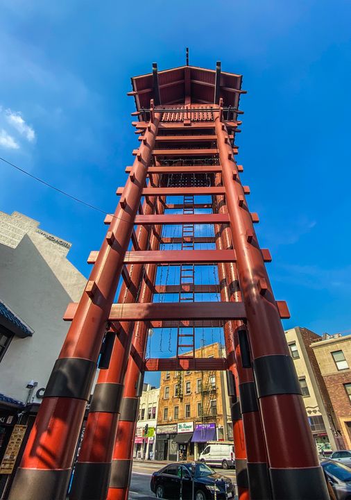 Little Tokyo Watchtower - Crystal Enciso Photography