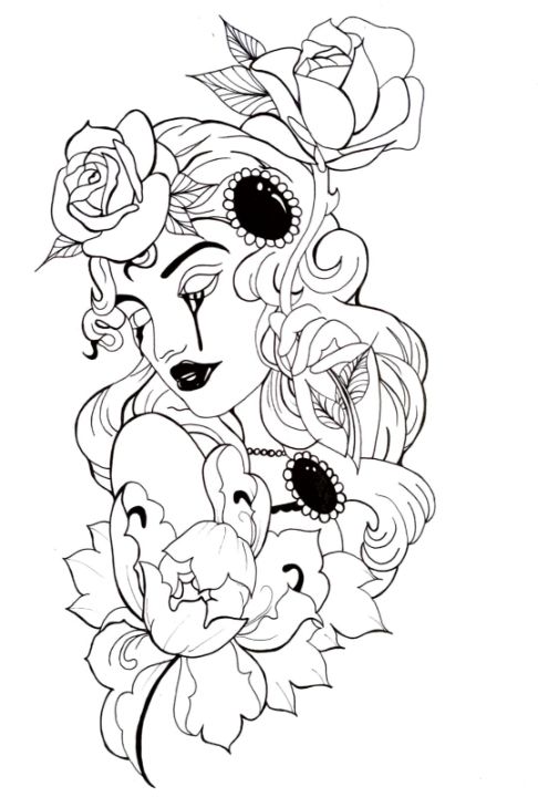 Lady in Black - EJB Creations