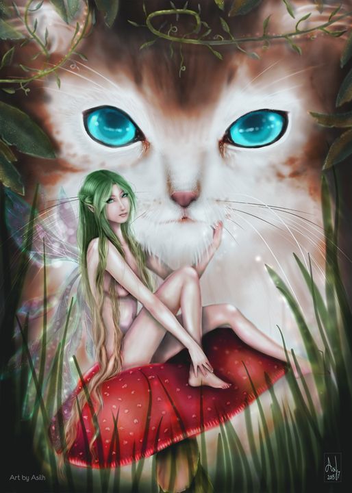Fairy and Cat - Asilh87