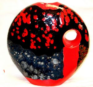 Vase. Fire and Ice