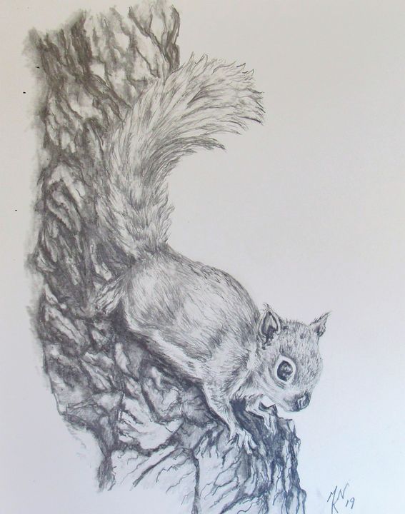 Squirrel - Marie Knotts-Nelson