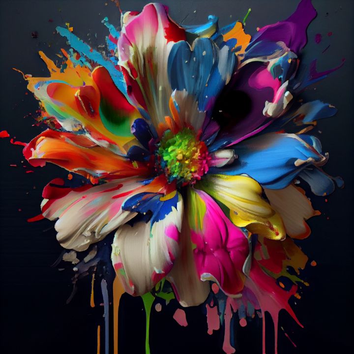 Art flower, art of flower - PhotoArt