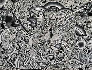 Detailed Doodles - H<3 - Paintings & Prints, Abstract, Irregular Forms -  ArtPal