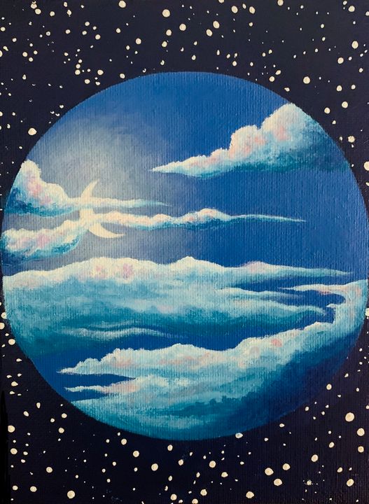 O Holy Night Sky Art by Alethea and Ruth